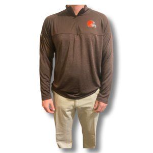 Cleveland Brown's Official NFL Under Armour Zip Up